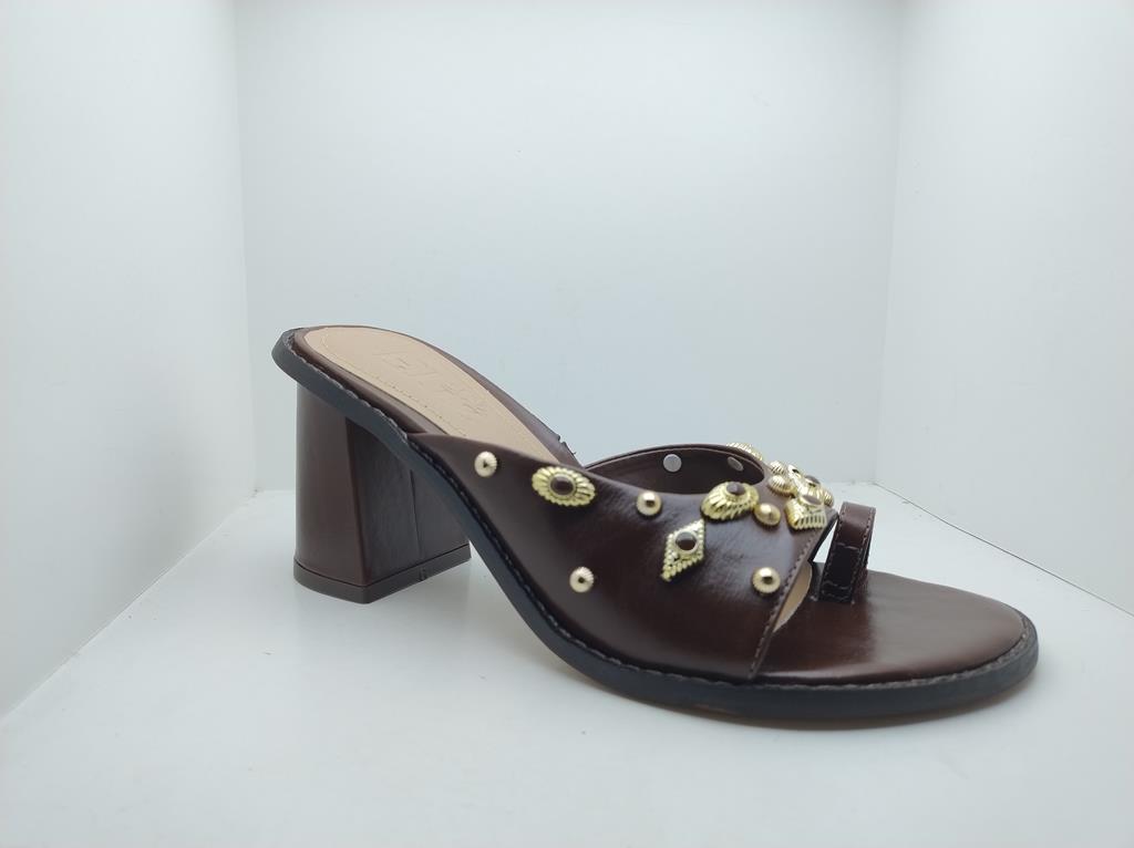 Sandália Salto/Vira - Nina